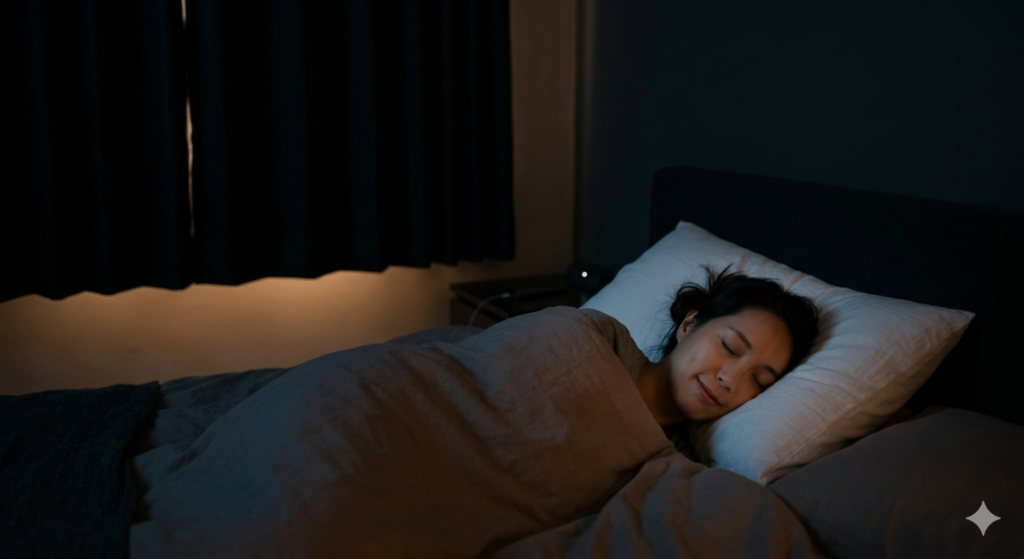 Karanlık odada uyumak için kullanılan blackout karartma perde modelleri