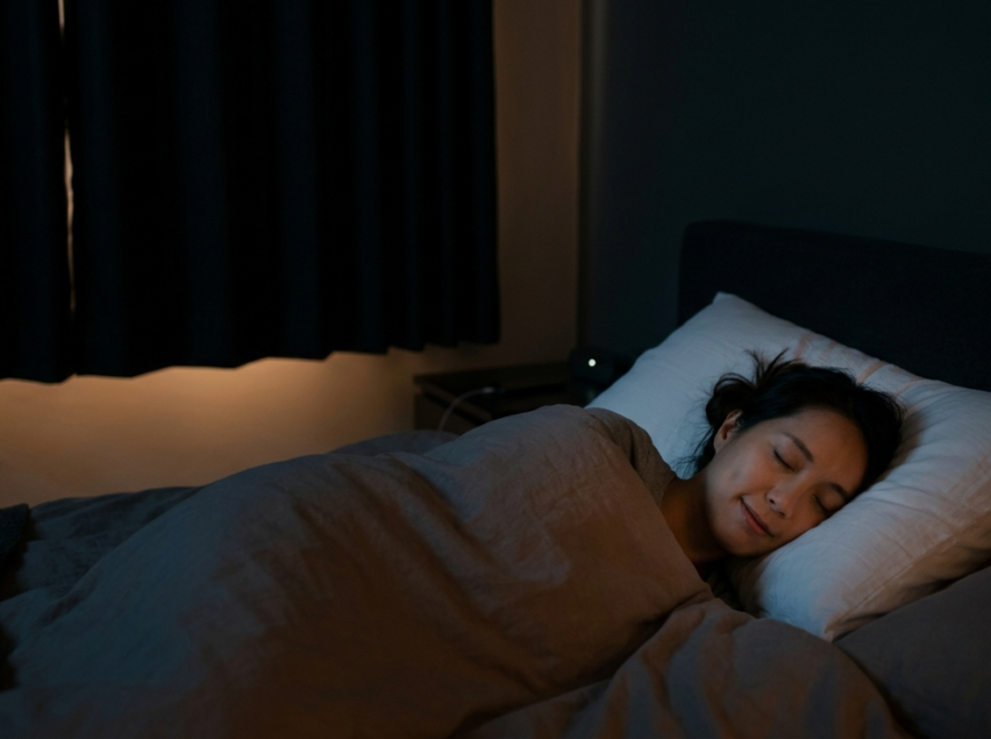 Karanlık odada uyumak için kullanılan blackout karartma perde modelleri