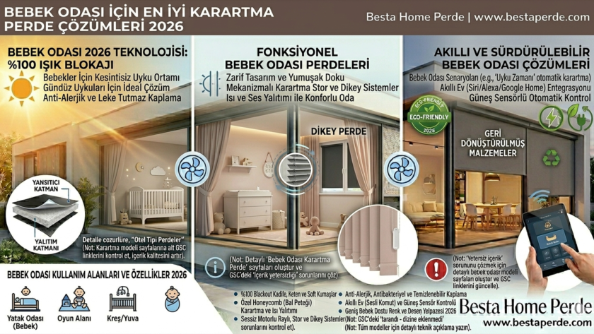 Mavi renkli yıldız desenli güneş geçirmeyen bebek odası perdesi
