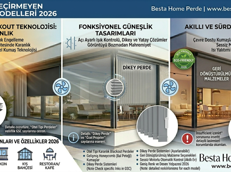 Kocaeli'de bir yatak odasında güneş ışığını tamamen kesen gri blackout perde