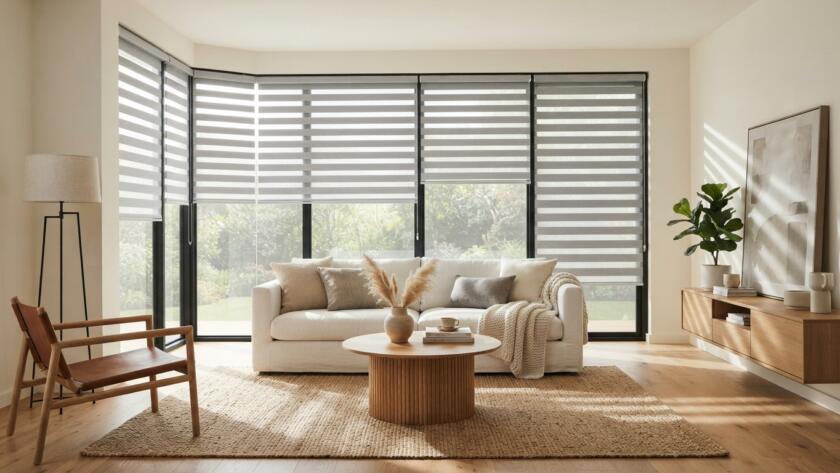 Zebra Stor Perde